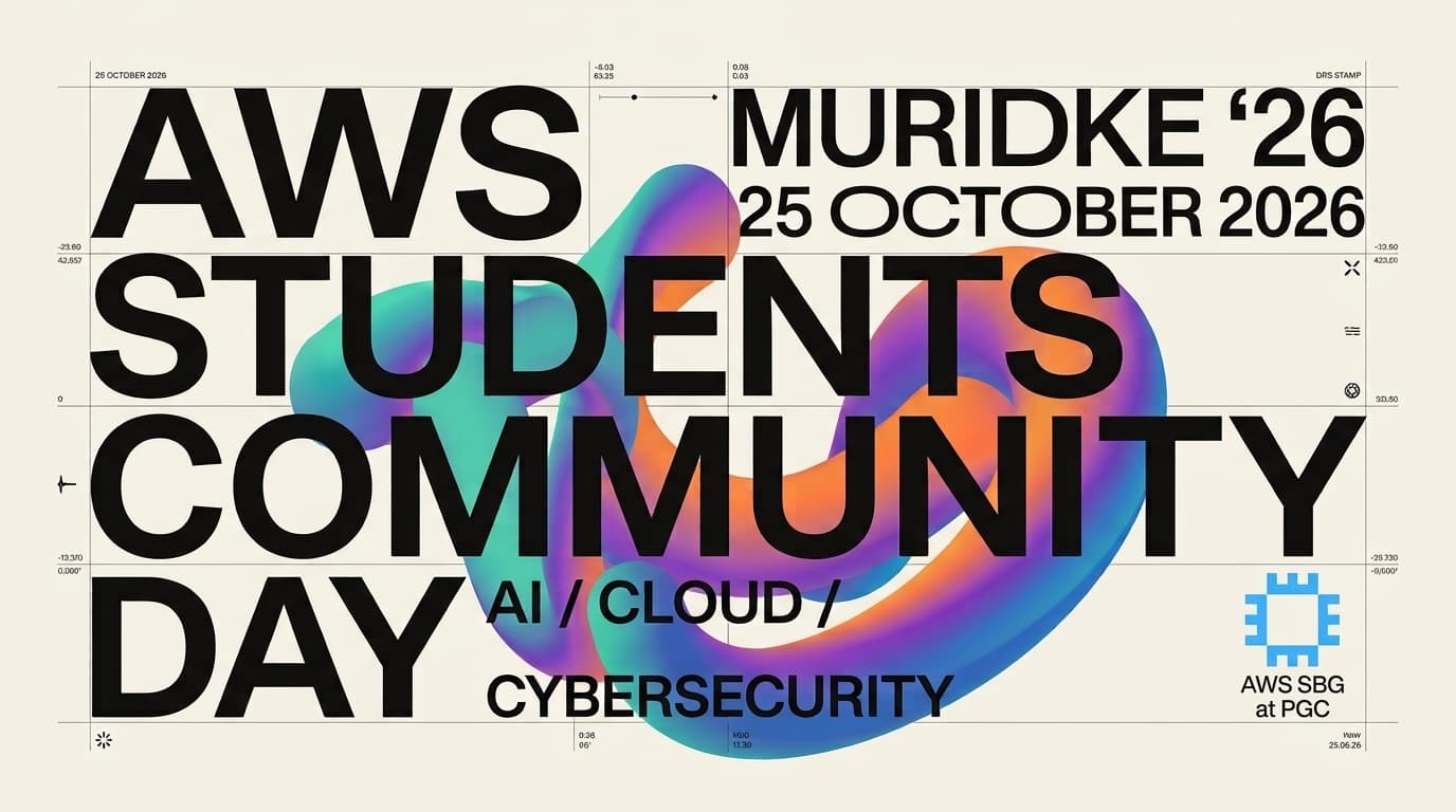 AWS Student Community Day Muridke 2026